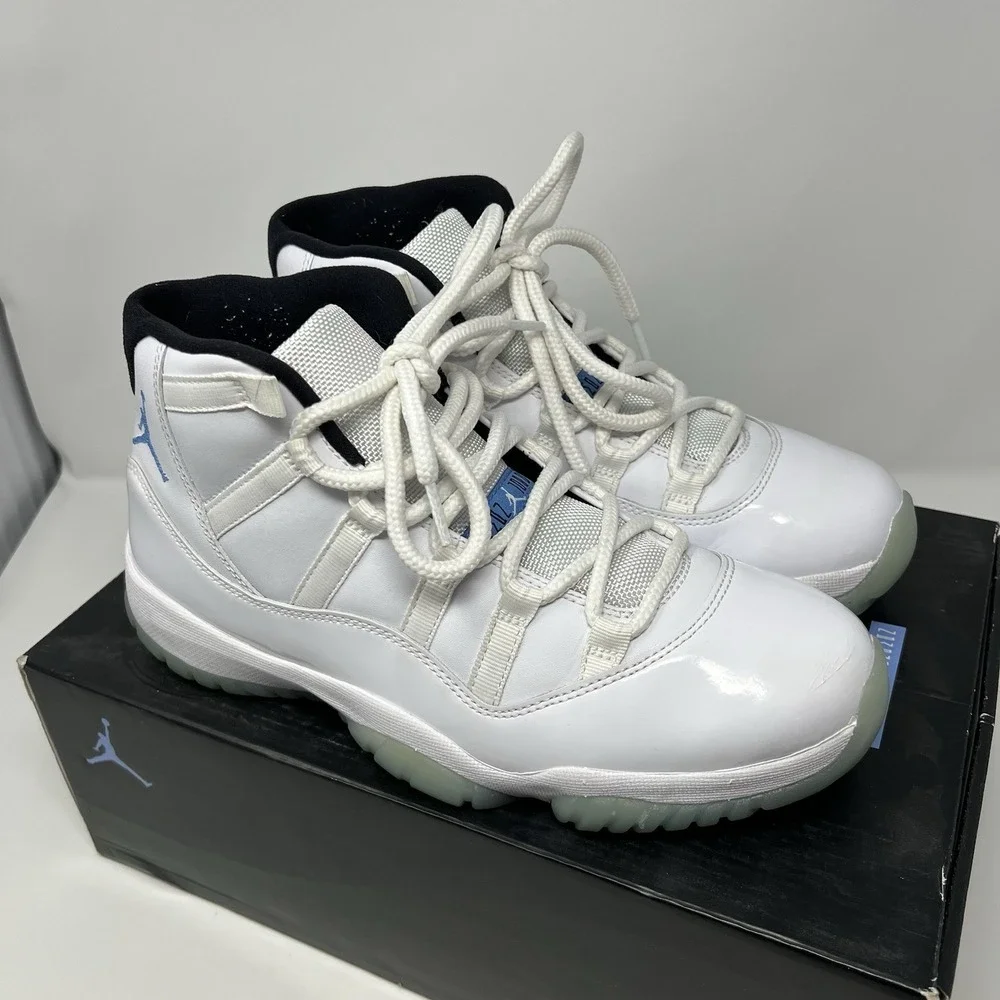 Jordan 11 High Retro Legend Blue (2014) Men's Size 8‎ 378037-117